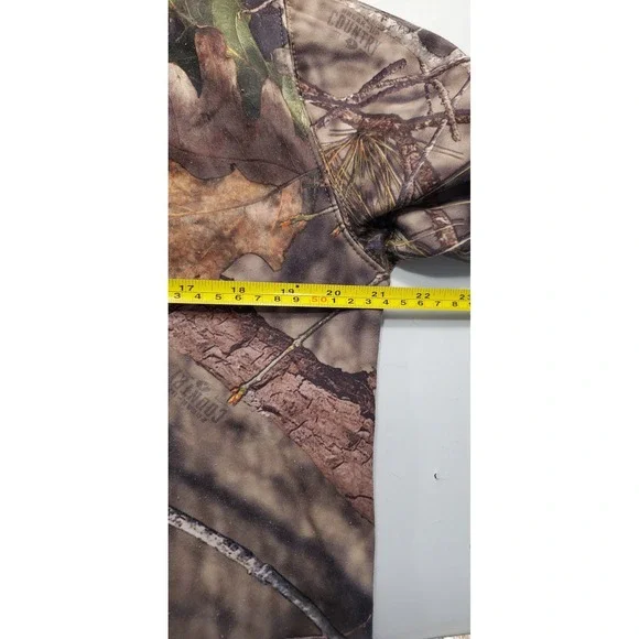 Mossy‎ Oak Camouflage Pink Logo Hoodie Women's - Picture 3 of 7